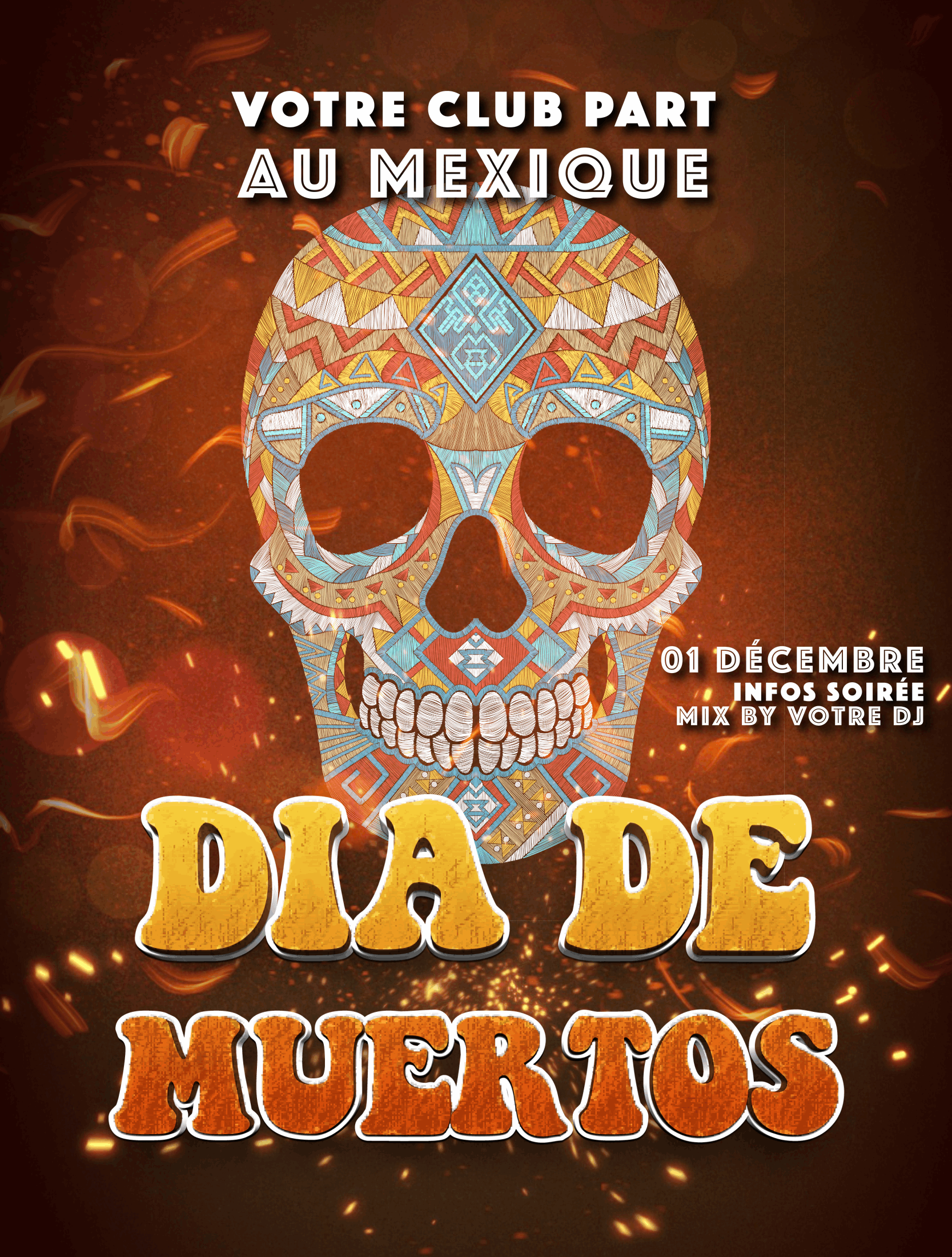 Soirée Dia de Muertos - Mexico