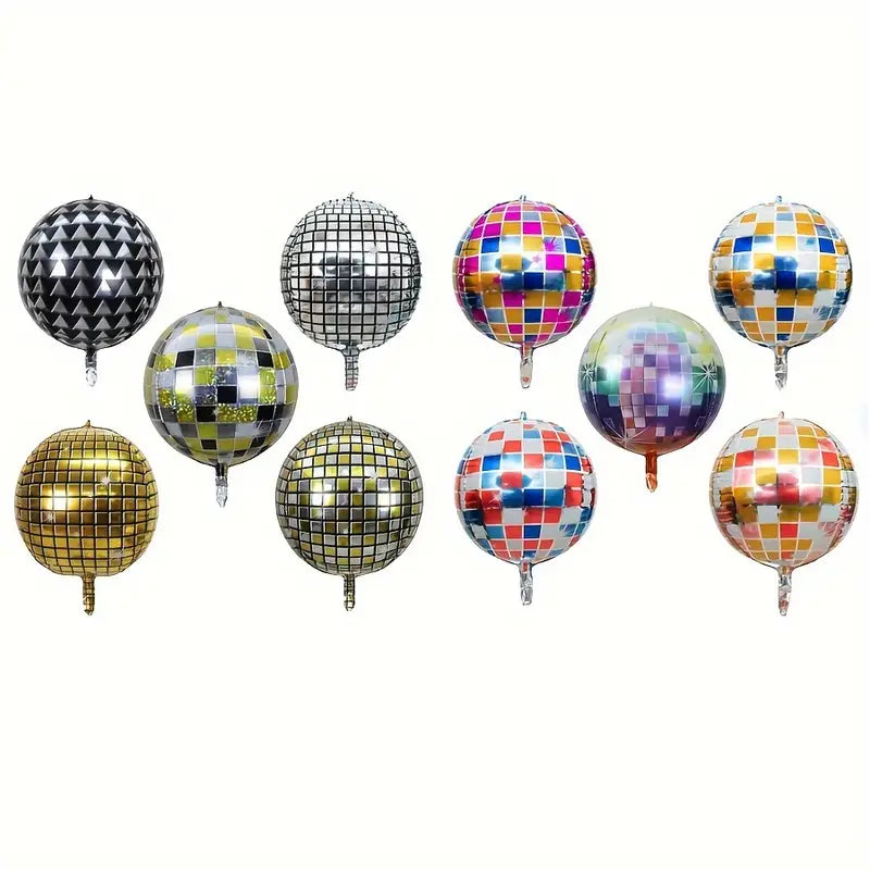 Set de 7 ballons disco