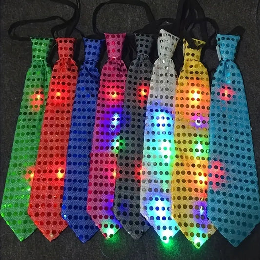 Cravatte LED Disco