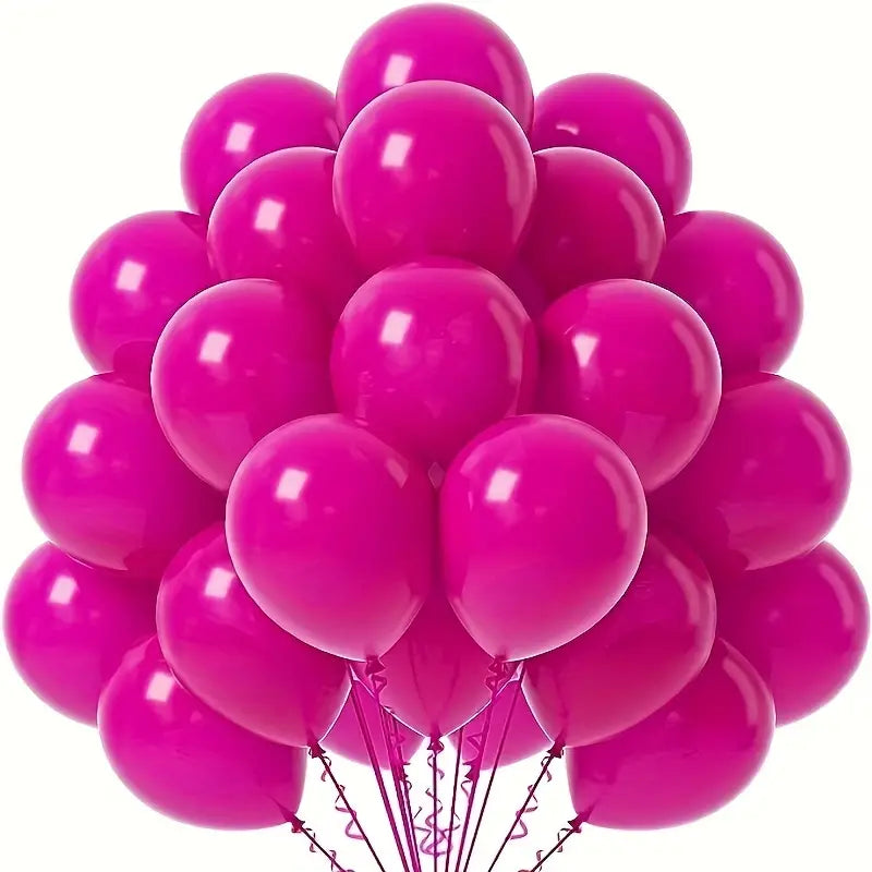 Ballons roses lot de 50
